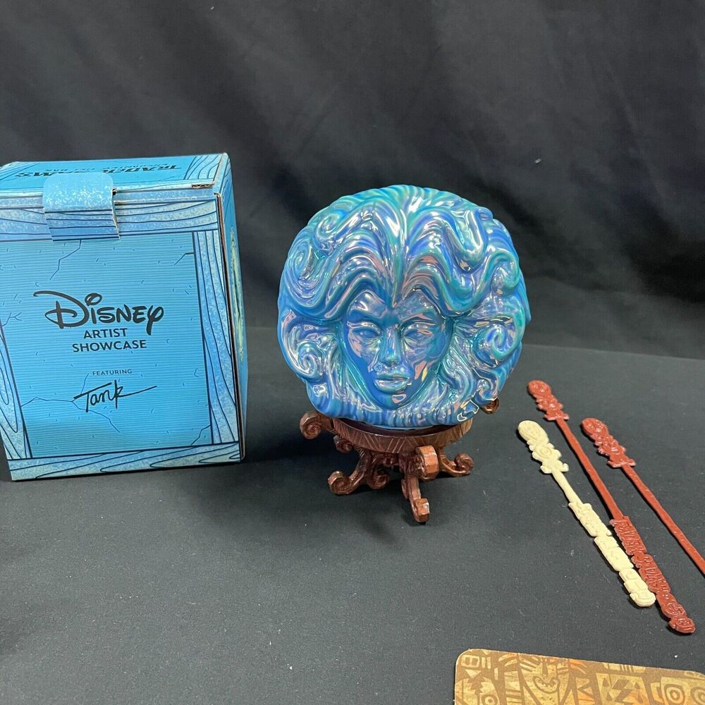 Disney Trader Sams Haunted Mansion Madame Leota Tiki Mug By Tank NIB